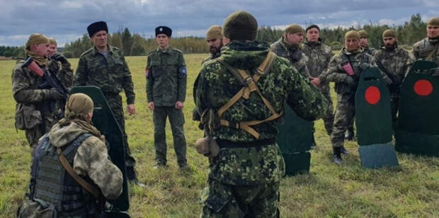 Активисты «СКВРиЗ» на полевых учениях