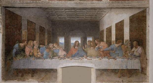 800px-Última_Cena_-_Da_Vinci_5 800px ltima Cena Da Vinci 5 thumb Самые известные картины мира