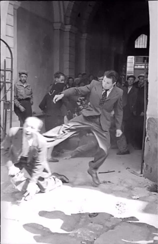 30 шокирующих фотографий львовских погромов 1941 года