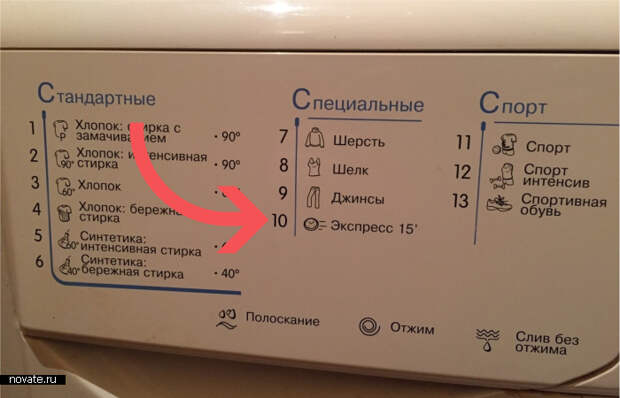 В этом режиме следует стирать лишь изредка. В этом режиме следует стирать лишь изредка.