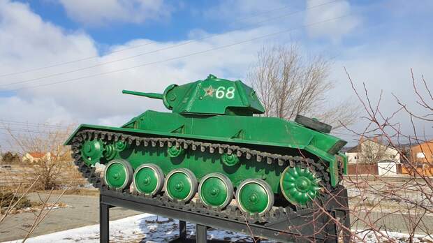 Где в Волгограде можно увидеть единственный танк Т-70, который принимал участие в Сталинградской битве