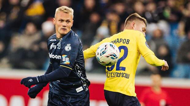 Гол Тюкавина принес «Динамо» победу над «Ростовом» в матче с двумя удалениями