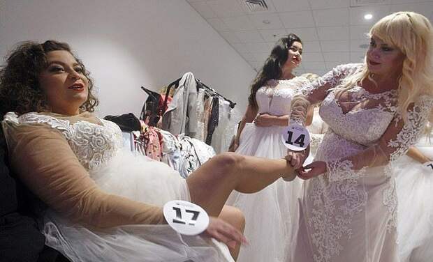 Барышни с внушительными габаритами поборолись за титул "Miss Ukraine Plus Size"