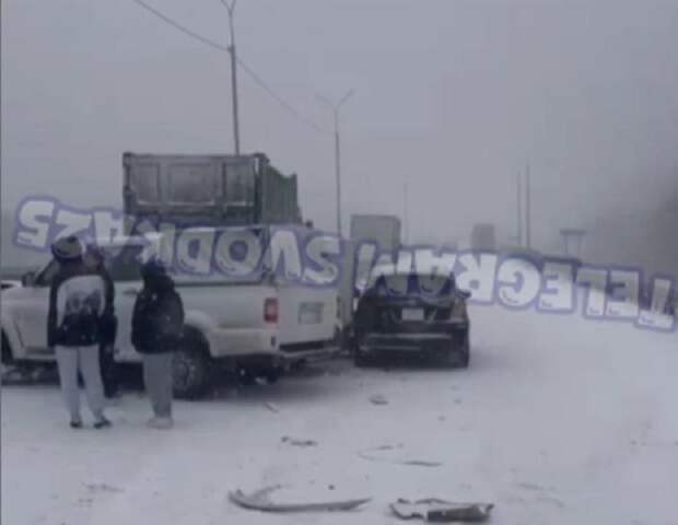 Массовое ДТП под Уссурийском парализовало движение по трассе