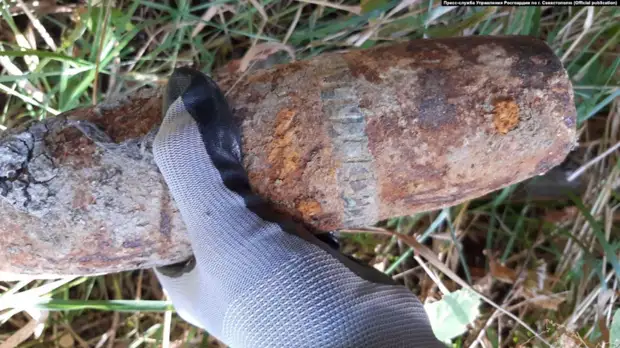 В Севастополе обезвредили снаряд времён Великой Отечественной войны