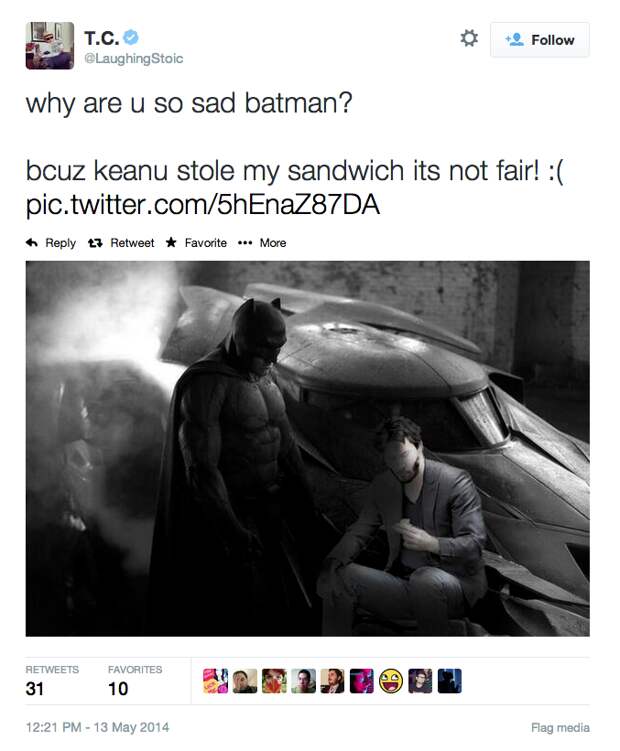 Why u so sad batman