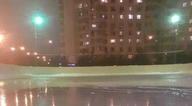Катки в Марьине перезальют до 15 января – «Жилищник»