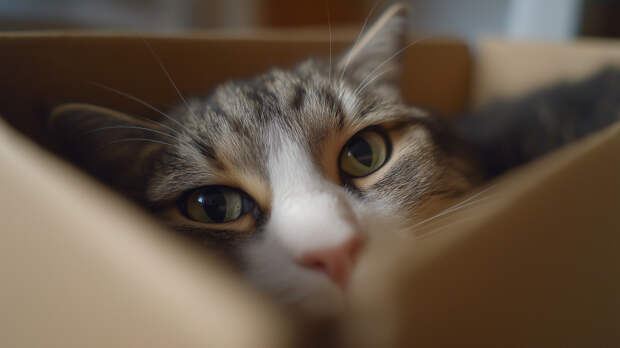 Парень отправил почтой раненого кота в Германию