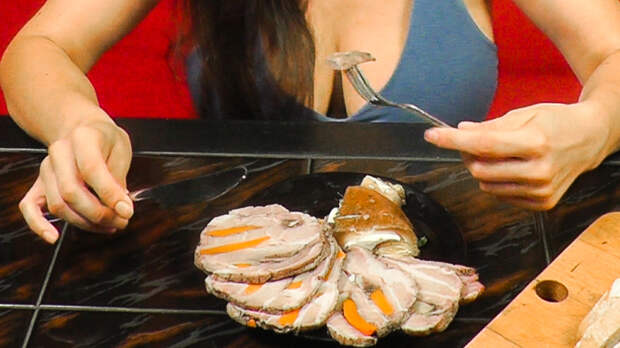 Мясная закуска (Буженина) Очень вкусно! Буженина, Еда, Мясо, Рецепт, Видео рецепт, Кулинария, Вкусно, Новый Год, Длиннопост