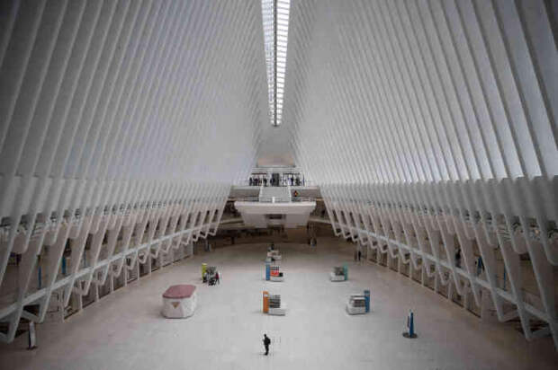Нью-Йорк, крупный транзитный узел, Oculus. / Фото: www.nytimes.com