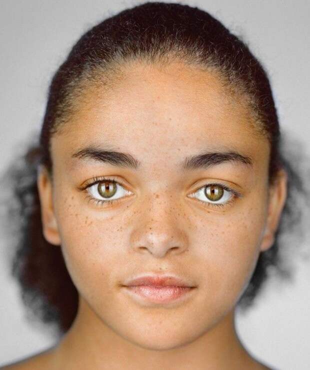 Яркие представители смешанной расы в фотографиях Мартина Шоллера martin schoeller changing face of america