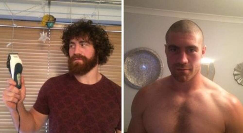 После бритья бороды. Мужчины с бородой и без до и после. До и после бритья бороды. Мужчина до и после бритья. Мужчина без бороды.