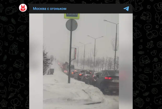 Москва в снежном плену: аномальный снегопад парализовал дороги