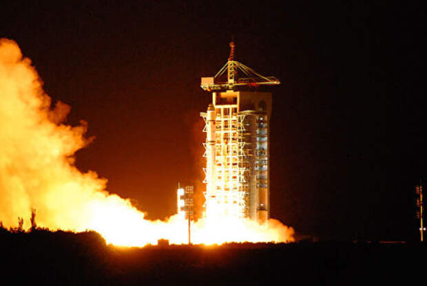 Запуск китайского спутника квантовой связи. /Фото: ria.ru