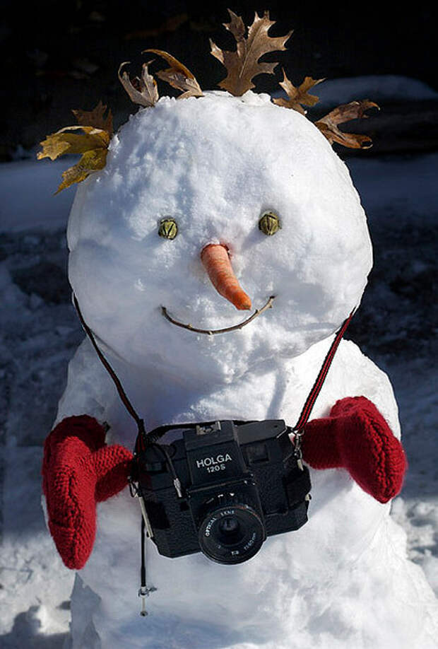 Снеговик. Фото: Mark Z