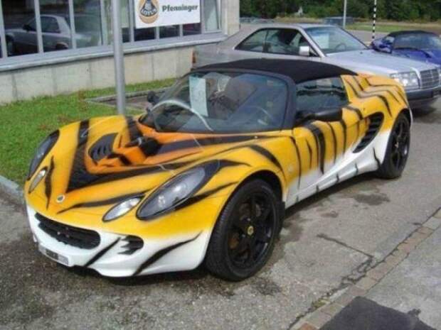 Удивительный тюнинг автомобилей