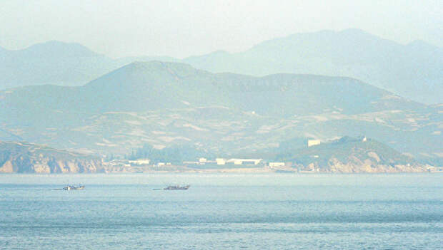 Пограничный район Северной и Южной Кореи в водах Желтого моря. Архивное фото