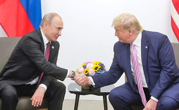 встреча Владимира Путина и Дональда Трампа на полях саммита "G20" в Осаке(2019)|Фото: kremlin.ru