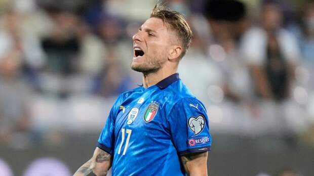 Italy striker Ciro Immobile