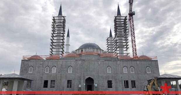 Обещанную Путину и Эрдогану мечеть в Крыму газифицировали