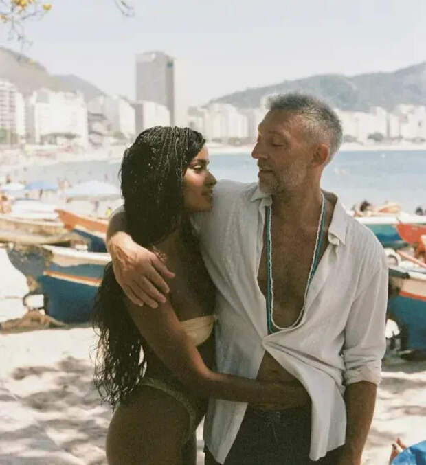 Нара Баптиста и Венсан Кассель