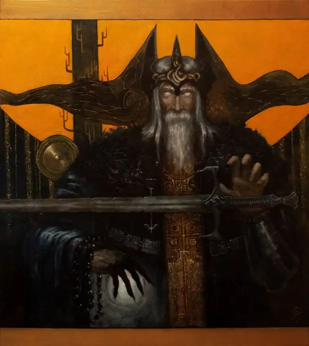 Лики славянских богов. Чернобог