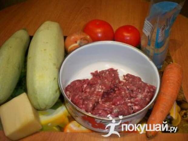 Запеканка с кабачками