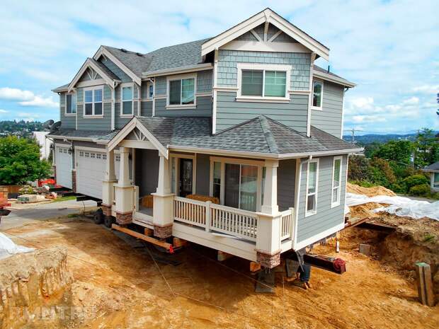 Перемещение зданий целиком: фотоподборка и видео