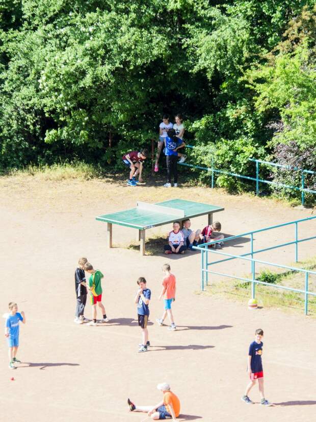 Жизнь стола для пинг-понга на протяжении пяти лет