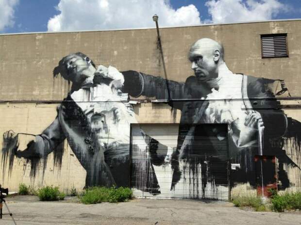 Талант непризнанных «художников» интересное, рисунки