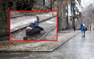 Напавшего на журналиста мужчину настигла мгновенная карма