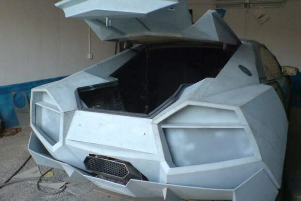 Одесская копия Lamborghini Reventon из Mitsubishi Eclipse (66 фото)