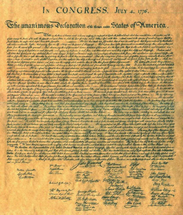 Декларация Независимости США