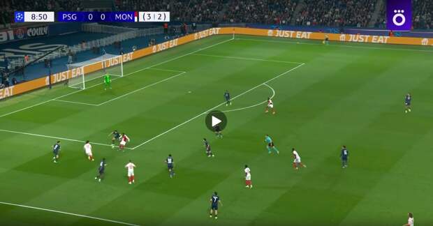«ПСЖ» — «Монако» — 2:2. Видеообзор ответного матча 1/16 финала Лиги чемпионов