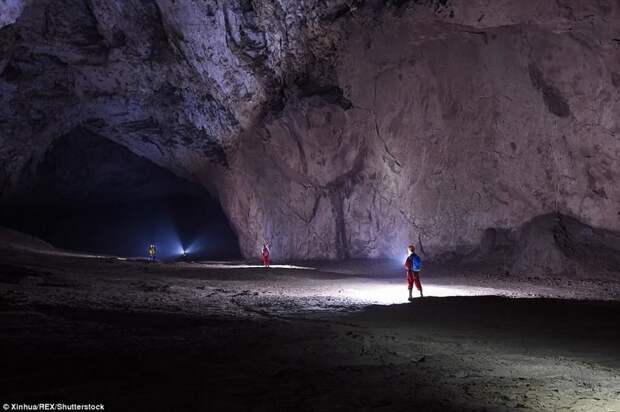 Гигантская пещера Мяо может спокойно вместить четыре египетские пирамиды в мире, интересное, китай, пещера, природа, фото, фоторепортаж, экспедиция