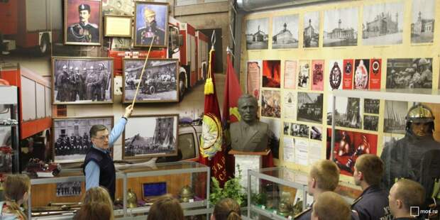 Экспозиция пожарно-спасательной службы. Фото: Управление по ЮВАО Департамента ГОЧСиПБ