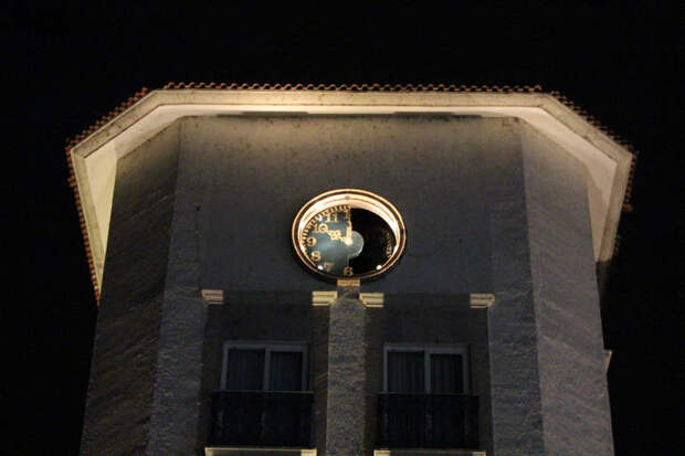 Необычные часы города Агуаскальентес (Мексика)