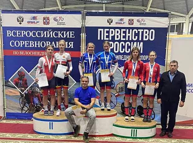 Тульские спортсмены завоевали серебро на первенстве России по велосипедному спорту на треке