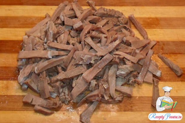 Нарезаем соломкой
