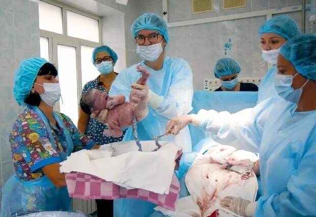 Настоящий богатырь появился на свет в Приморье