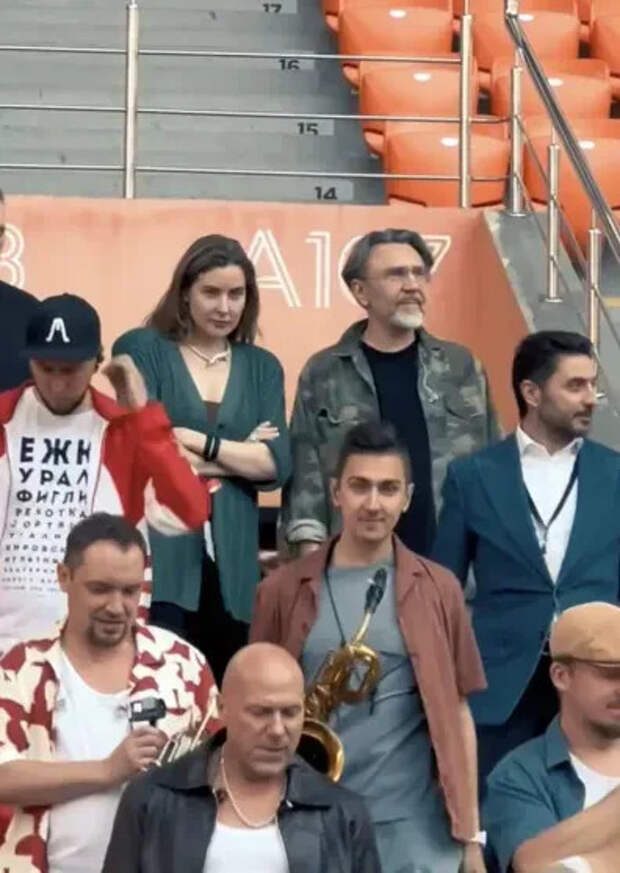 Ольга Абрамова и Сергей Шнуров