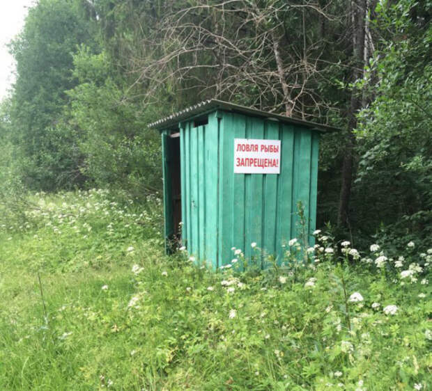 Заповедная зона в будке. Заповедная зона в будке.