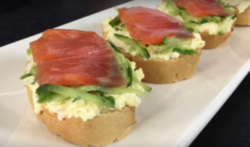 Вкуснейшая закуска с красной рыбой Вкуснейшая закуска с красной рыбой