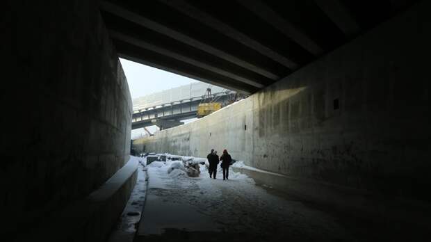 Строительство новой развязки в Барнауле / Фото: amic.ru