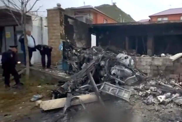 Появилась приоритетная версия крушения вертолета в Дагестане