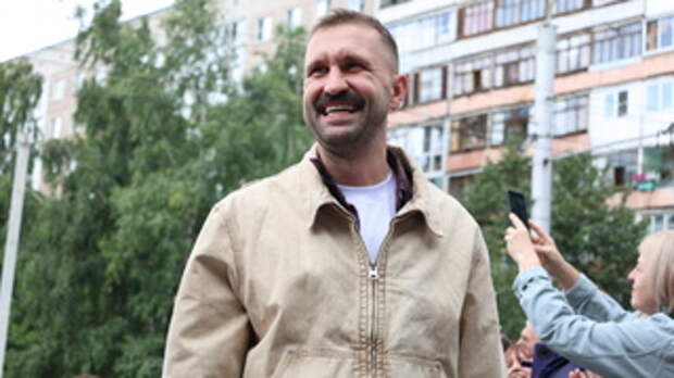 Иван Добронравов на открытии 