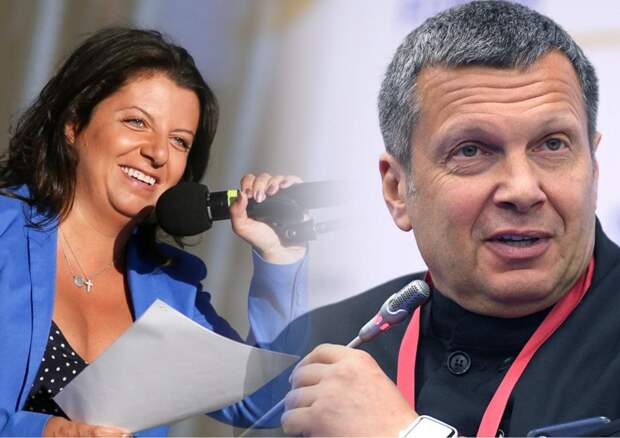 Маргарита Симоньян и Владимир Соловьёв Симоньян призывает закрыть Youtube в России, если канал Соловьёва будет заблокирован