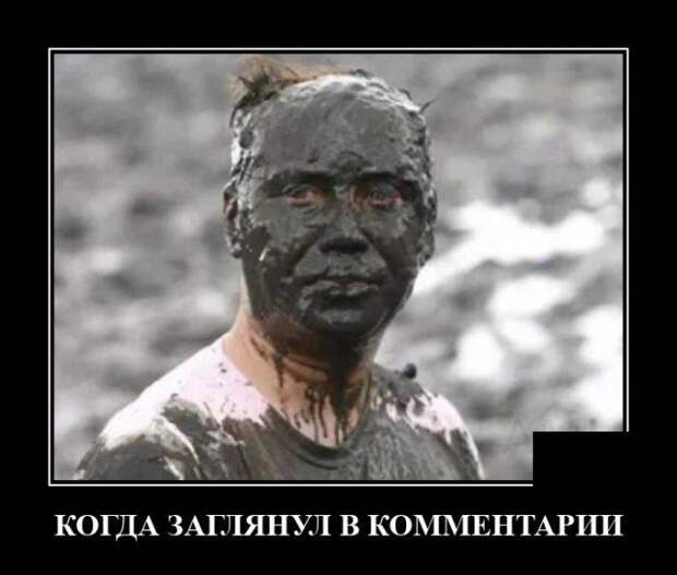Демотиватор про комментарии