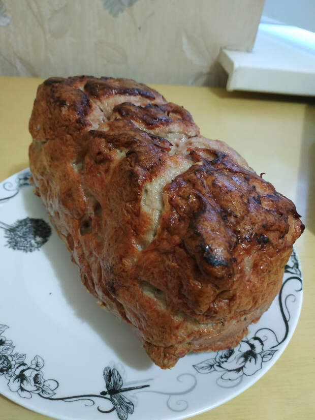 Мясной хлеб. Почти по ГОСТу 23670. Колбаса, Домашняя колбаса, Мясо, Кулинария, Мужик на кухне, Длиннопост, Видео