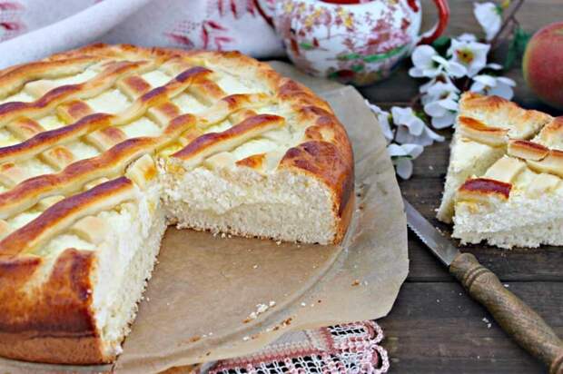 Пирог из творога и ржаного хлеба: необычный рецепт